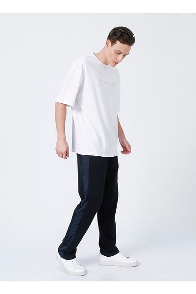 Fabrika Sports Pantaloni de sport pentru bărbați S-benas Elastic Basic Uni bleumarin
