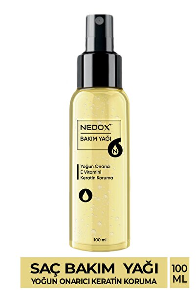 NEDOX Keratin Özlü Onarıcı E Vitaminli Saç Bakım Yağı 100 ml
