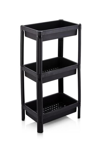 Genel Markalar 3 Katlı Tekerleksiz Raf