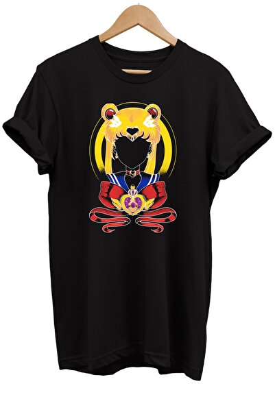 remonz Majica velikih dimenzija Sailor Moon Štampano 100% pamuk Oversize kroj...