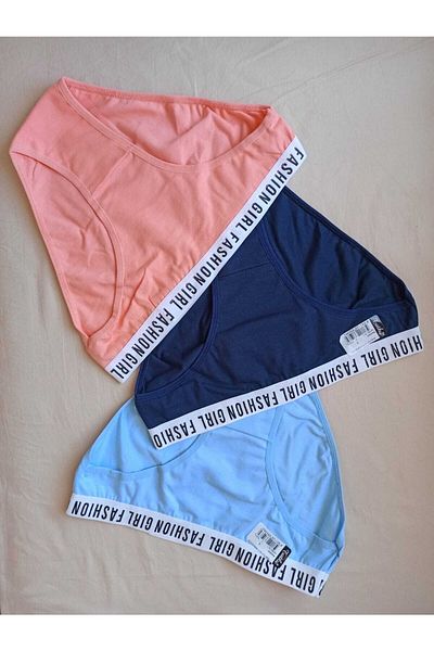 Tutku Chiloți slip pentru femei din 3 piese Fashion Girl