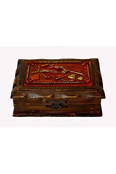 YONGALAR Eskitme Ahşap Kutu