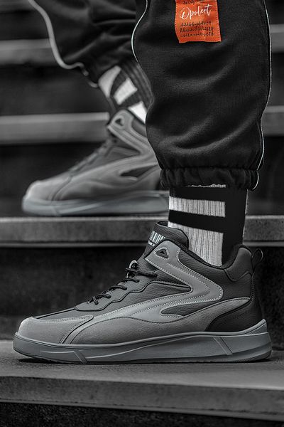 DARK SEER Schwarz geräucherter Herren-Sneaker