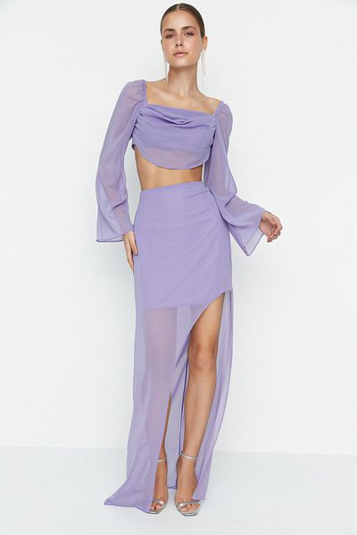 Trendyol Collection Zweiteiler - Lila - Regular Fit