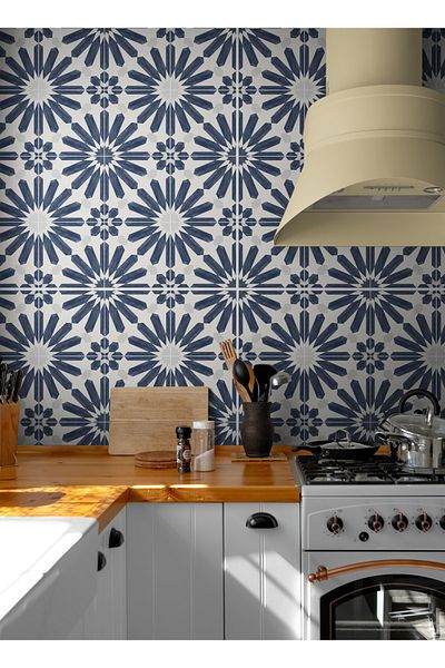 FNC CONCEPT Self Adhesive Tile Patterned Foil (67.5x100 Cm)
