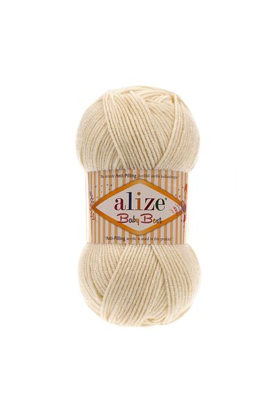 Alize Baby Best Anti-pilling Bamboo Mix - 1 Κρέμα - 100 γρ. 240 εκατ.