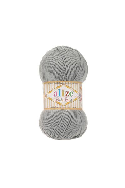 Alize Baby Best Bamboo Mix - Anti-pilling - Γκρι - 100g - 240mt