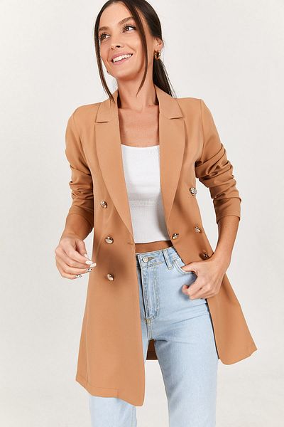 armonika Blazer - Beige - Regular Fit