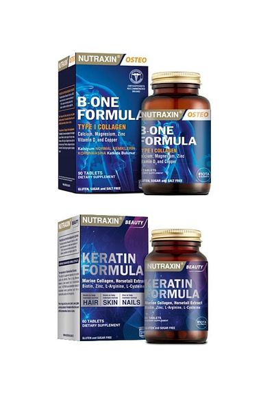 Nutraxin B-oneFormula90 + KeratinFormula60 Tablets
