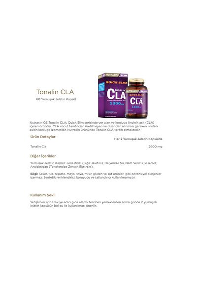 Nutraxin Tonalin Cla 1300 Mg 60 Capsules+Bromelain 500 Mg 60 Capsules + Chromium Picolinate (Chrome) 90 Tablets