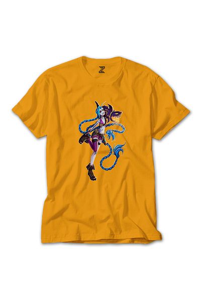 Z zepplin Jinx Crazy - Κίτρινο T-Shirt