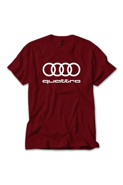Z zepplin Κόκκινο T-shirt Audi Quattro