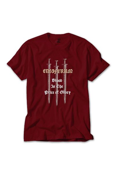 Z zepplin Κόκκινο T-shirt Ensiferum Sword