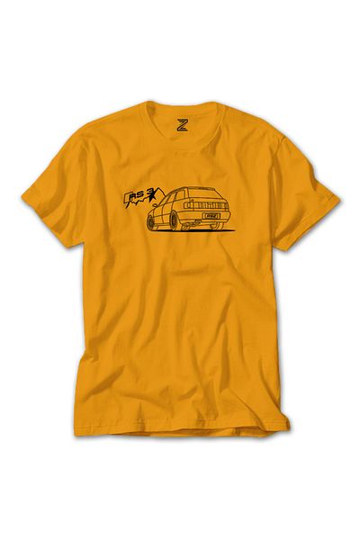 Z zepplin Audi Rs2 Mountain - Κίτρινο T-shirt