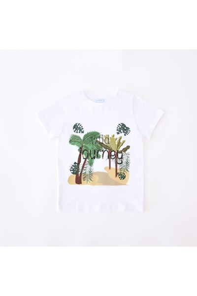 Mavipink Majica kratkih rukava za dečake "Divlje putovanje"