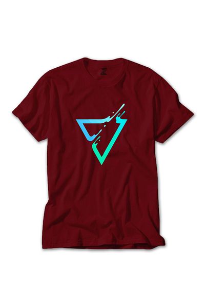 Z zepplin Κόκκινο T-shirt με λογότυπο Triangle