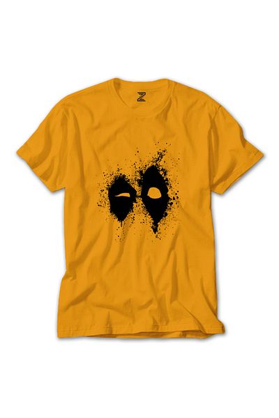 Z zepplin Deadpool Splat - Κίτρινο T-Shirt