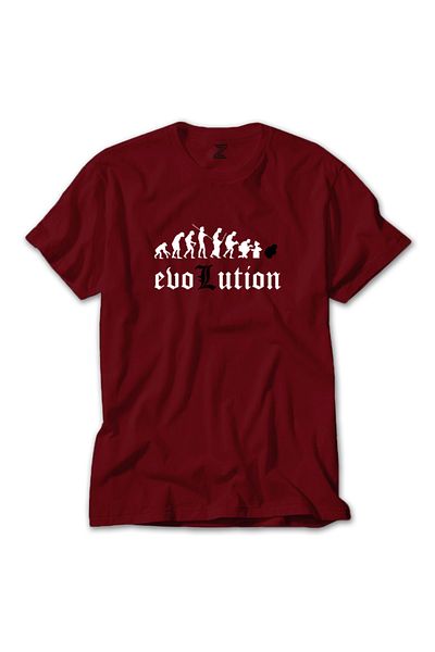 Z zepplin Κόκκινο T-shirt Death Note Evolution
