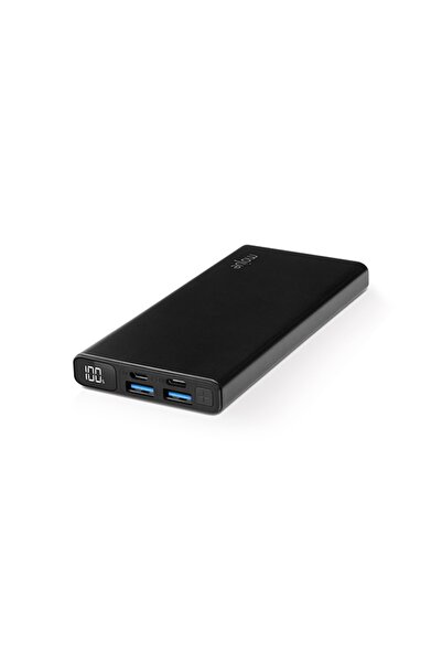 Mojue PB05 10.000mAh 20W PD-QC USB-C iPhone Hızlı Şarjlı Akım Korumalı LCD Ek...