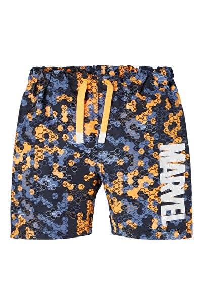 name ıt Boy's Navy Blue Shorts