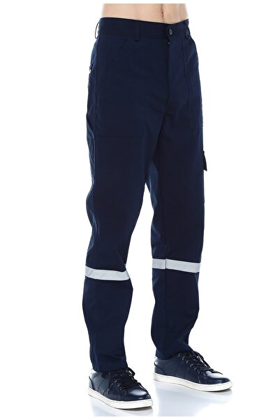 AĞCA İŞ ELBİSELERİ بنطلون عمل جبردين كحلي شتوي، قطن 100%