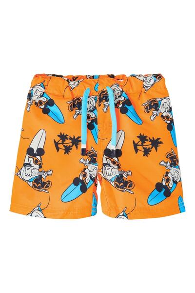 name ıt Boys' Orange Shorts