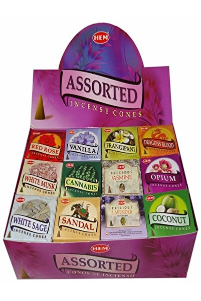 Hem Assorted Konik 12 Çeşit Koku