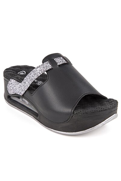 Muya Libra Women's Black Daily Slippers 31214 36/40 -4
