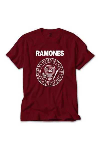 Z zepplin Tricou roșu Ramones Bw
