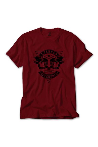 Z zepplin تي شيرت أحمر من Avenged Sevenfold County