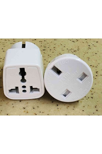Kelepir Fırsatlar Dubai Galler Gambia Kıbrıs Ingiliz Fiş Ucunu Türk Prizine Çevirici 2 Adet
