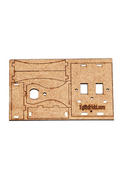 Eğitici Hobi Okul Projesi-2 Vantilatör Ile Lamba Yapımı, Paralel Bağlı Devre - Demmonte Ürün