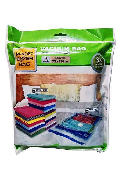 Hayal Sepeti Φακελός κενού αέρος Jumbo Size 73 cm x 130 cm - Magic Saver Jar