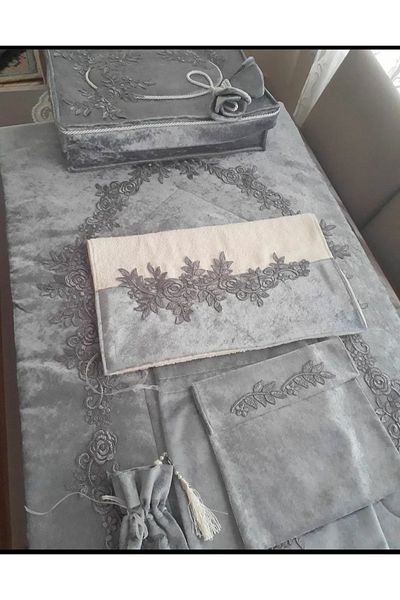 Ebrar Çeyiz Dowry Velvet Storage Set