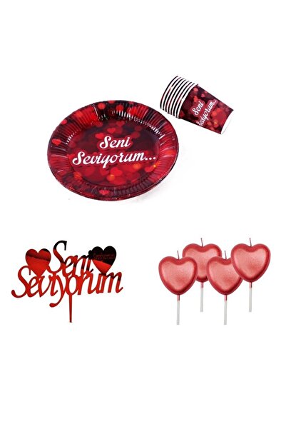 Happyland Sevgililer Günü Sevgiliye Doğum Günü Evlilik Teklifi Yıl Dönümü 3’l...