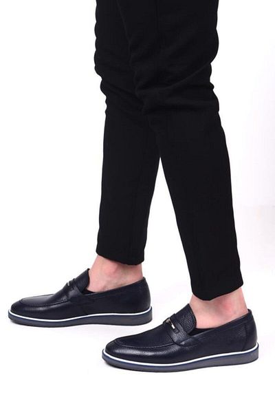 JAMES FRANCO Men's Genuine Leather Shoes