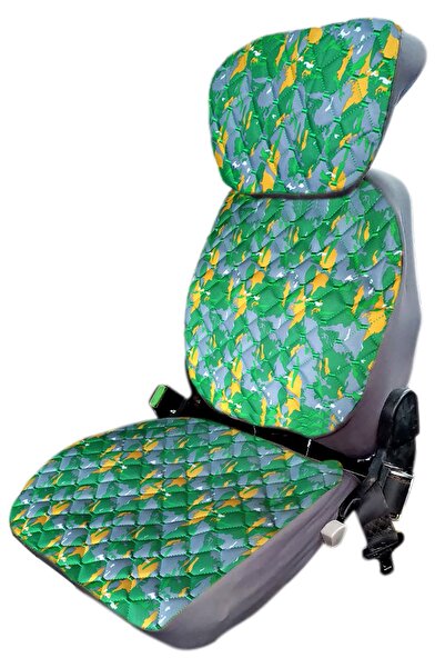Binbir Trend Deutz-john Deere Kabinli Traktör Koltuk Kılıfı-yeşil Kamuflaj - Ithal Impertex