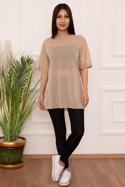 PULLIMM Tricou Basic Loose Esp12 pentru femei