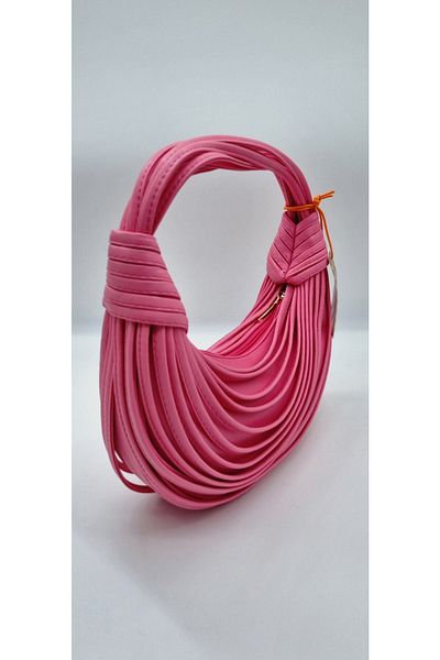 DSN Pile Bote Women's Handbag Fuchsia Color