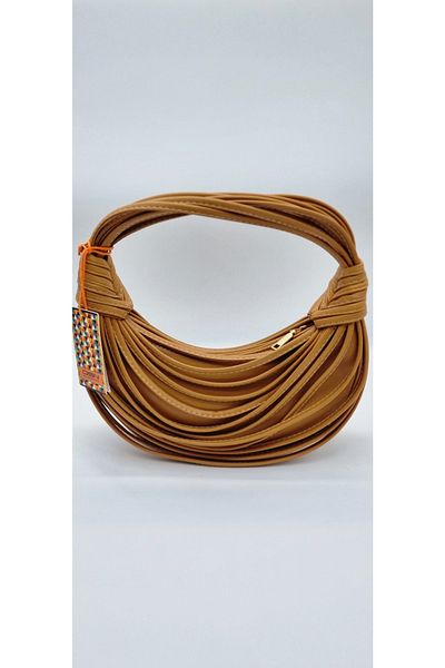 DSN Pile Bote Women's Handbag Tan Color