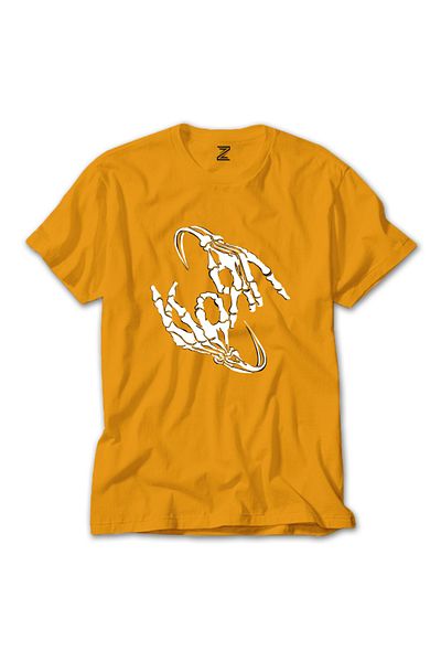 Z zepplin Κίτρινο T-shirt Korn Bone Hand