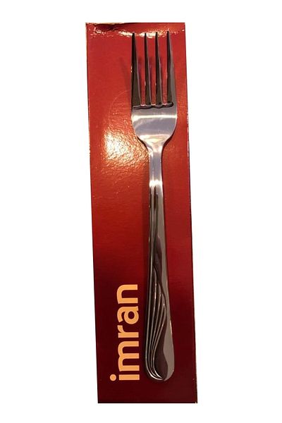 İMRAN Kuşkanadı Plain Dinner Fork Dozen (12 Pcs)