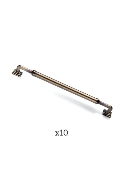 ARON (10 ADET) Piramit Rustik Kulp Antik Sarı Tv Ünite Mutfak Dolap Mobilya K...