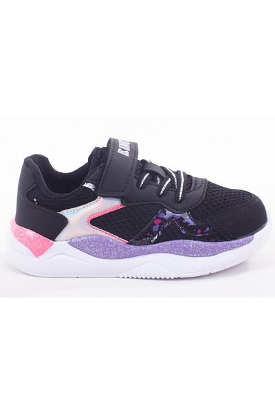 Kinetix Pantofi sport ortopedici zilnici pentru fete Pender Black Liliac