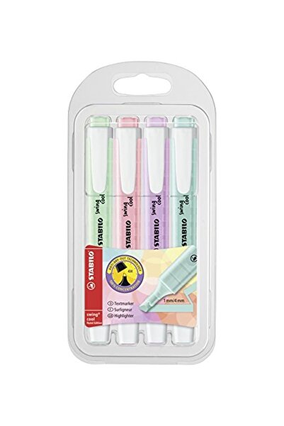 Stabilo Swing Cool Pastel 4 Pack