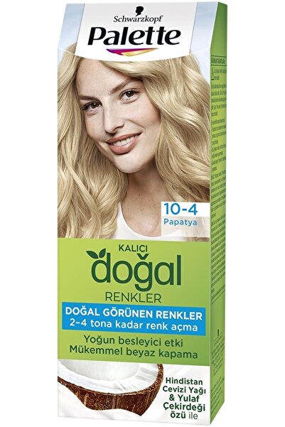 Palette Kalıcı Doğal Renkler Saç Boyası 10-4 Papatya