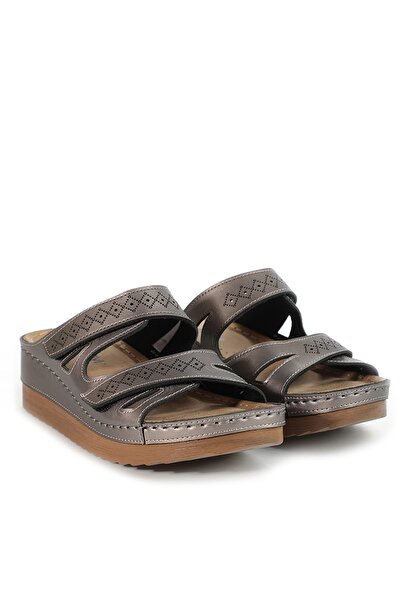 Esem Ea12sk253 Damenhausschuhe Platin