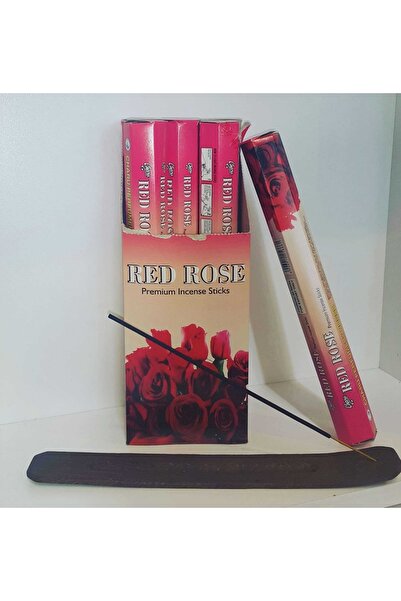 charu Kırmızı Gül Kokulu Tütsü