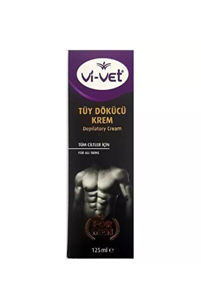 Vi-vet Tüy Dökücü For Men Krem 125ml V1