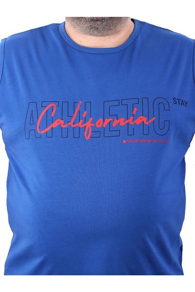 Starbattal Men's Large Size Athlete Bis Collar Athletic Indigo 22126-3